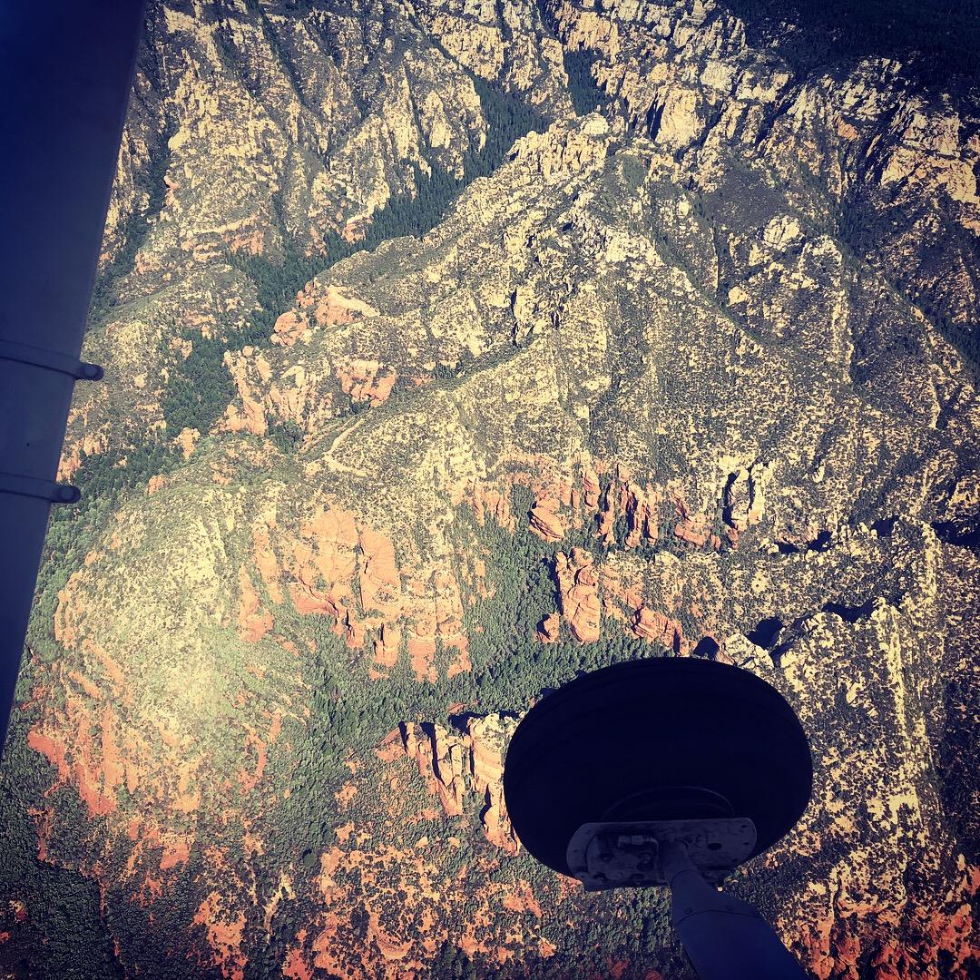 Sedona from Above. Flagstaff, AZ