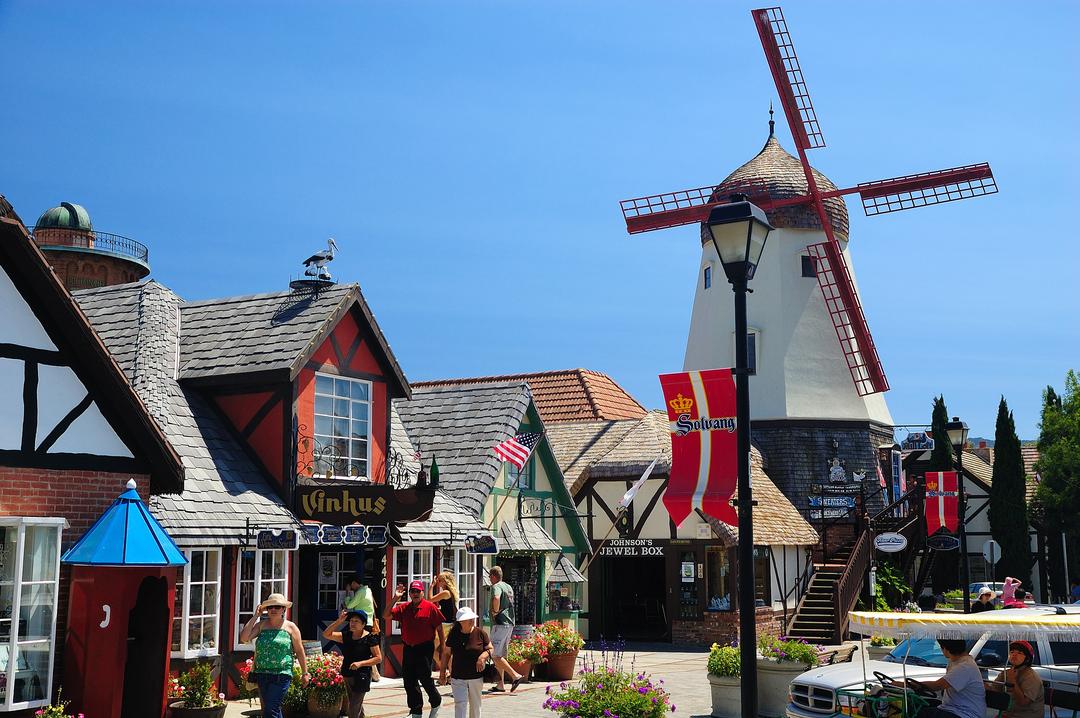 Solvang, Little Denmark in SoCal. Santa Ynez, CA